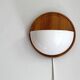 Wall lamps /wall sconce, pine wood / acryl marksljöd, sweden 1970s, pair