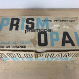 Applique Holophane Prismopal AMV1 neuve, verre émaillé prismatique
