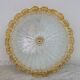Italian Yellow Large Size Murano Glass Ceiling Fixture, Murano, 1980
