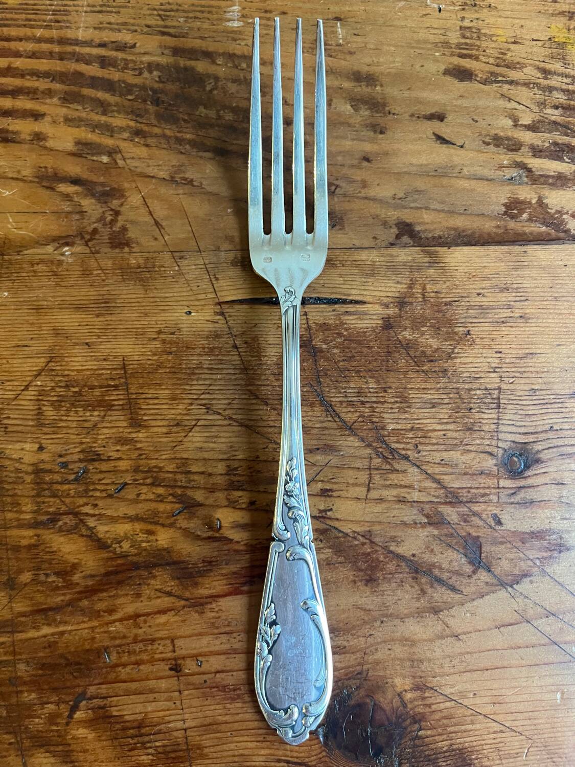 Complete housewife for 12 guests sfam silver metal hallmark 100