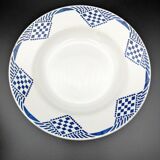 Set of 4 hollow plates Moulin des loups Orchies Hamage model Pantin vintage