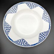 Set of 4 hollow plates Moulin des loups Orchies Hamage model Pantin vintage
