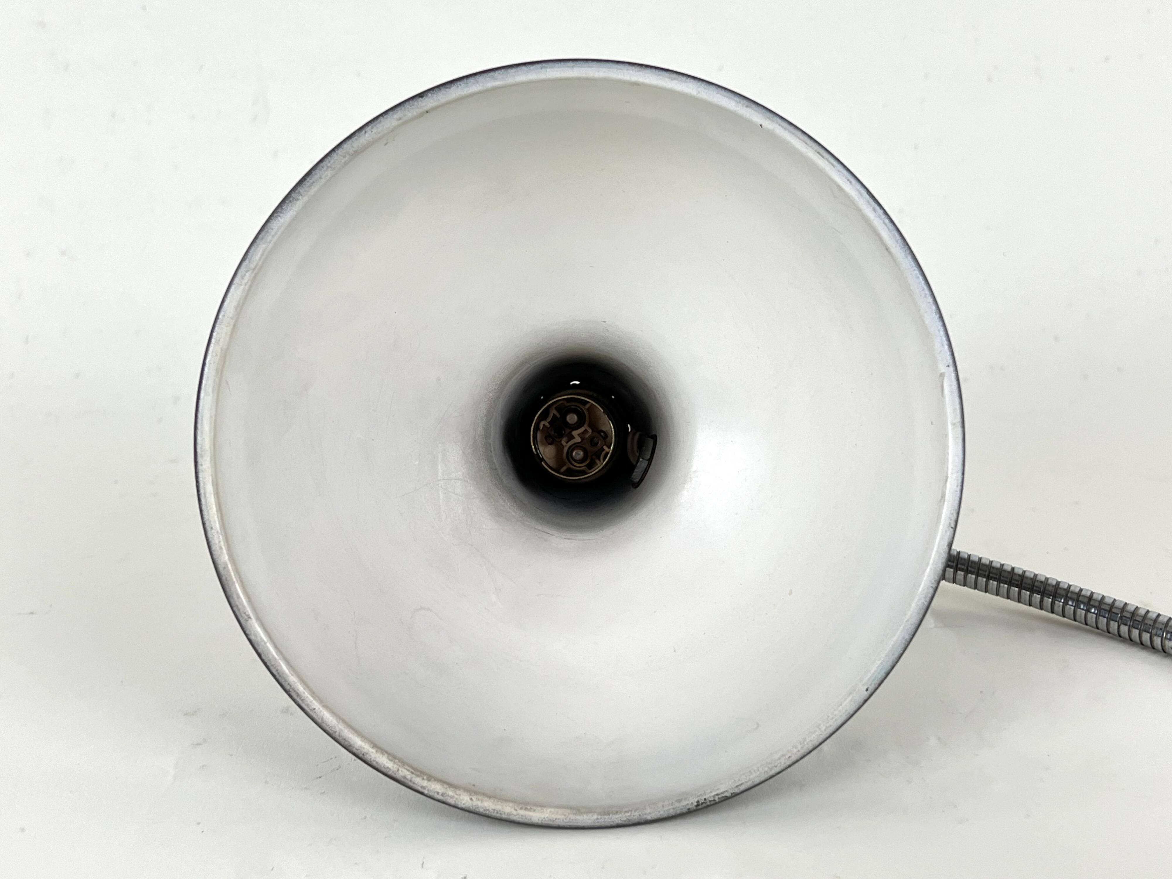 Old Table Lamp Wall Light in Aluminor Metal Vintage 50s/60s