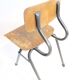 Vintage school deco children's chair