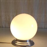 Art Deco ceiling light or wall sconce with opaline globe, diameter 15 cm - mid 20th century.