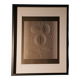 Optical Art Table - Victor Vasarely - Linear Structure - Frame 50x