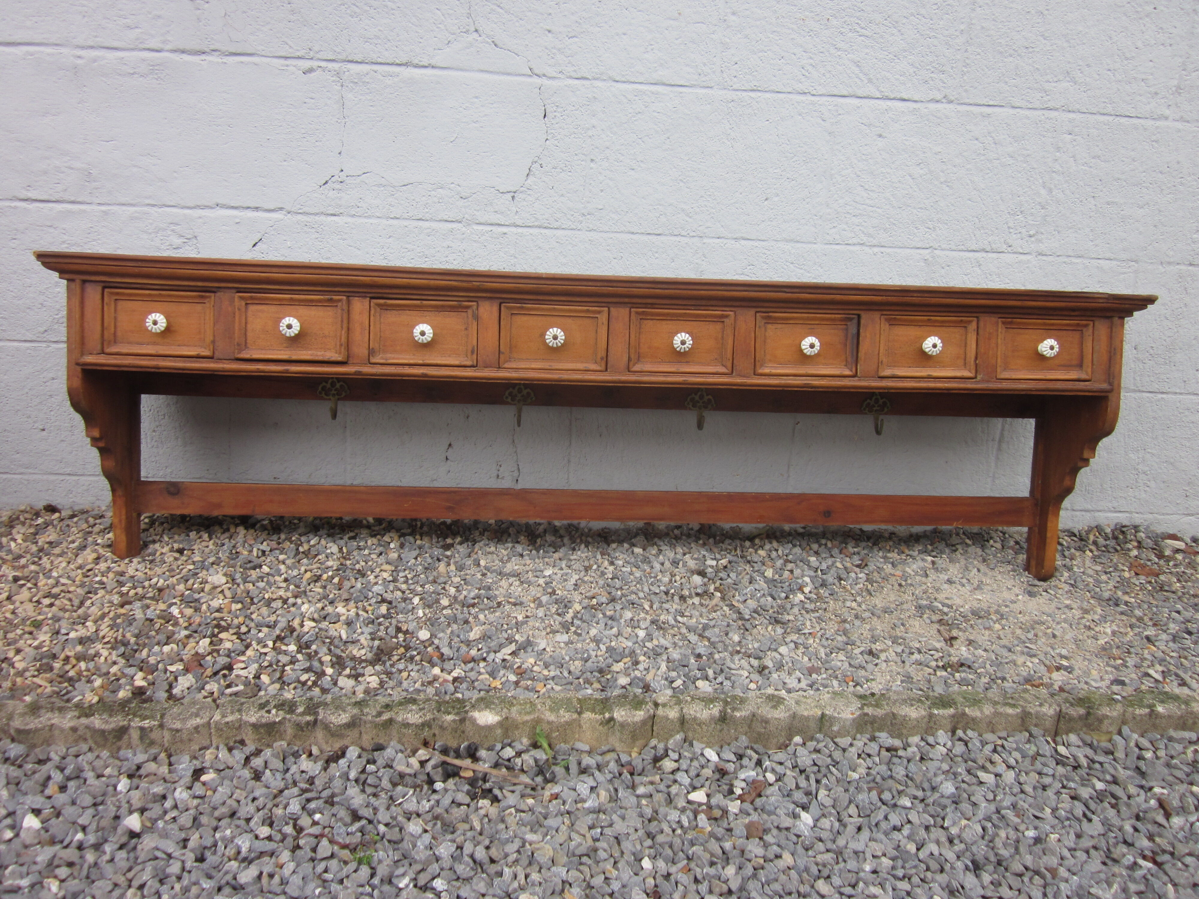 Old shelf 8 drawers