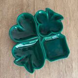 Plat à apéritif vintage en céramique