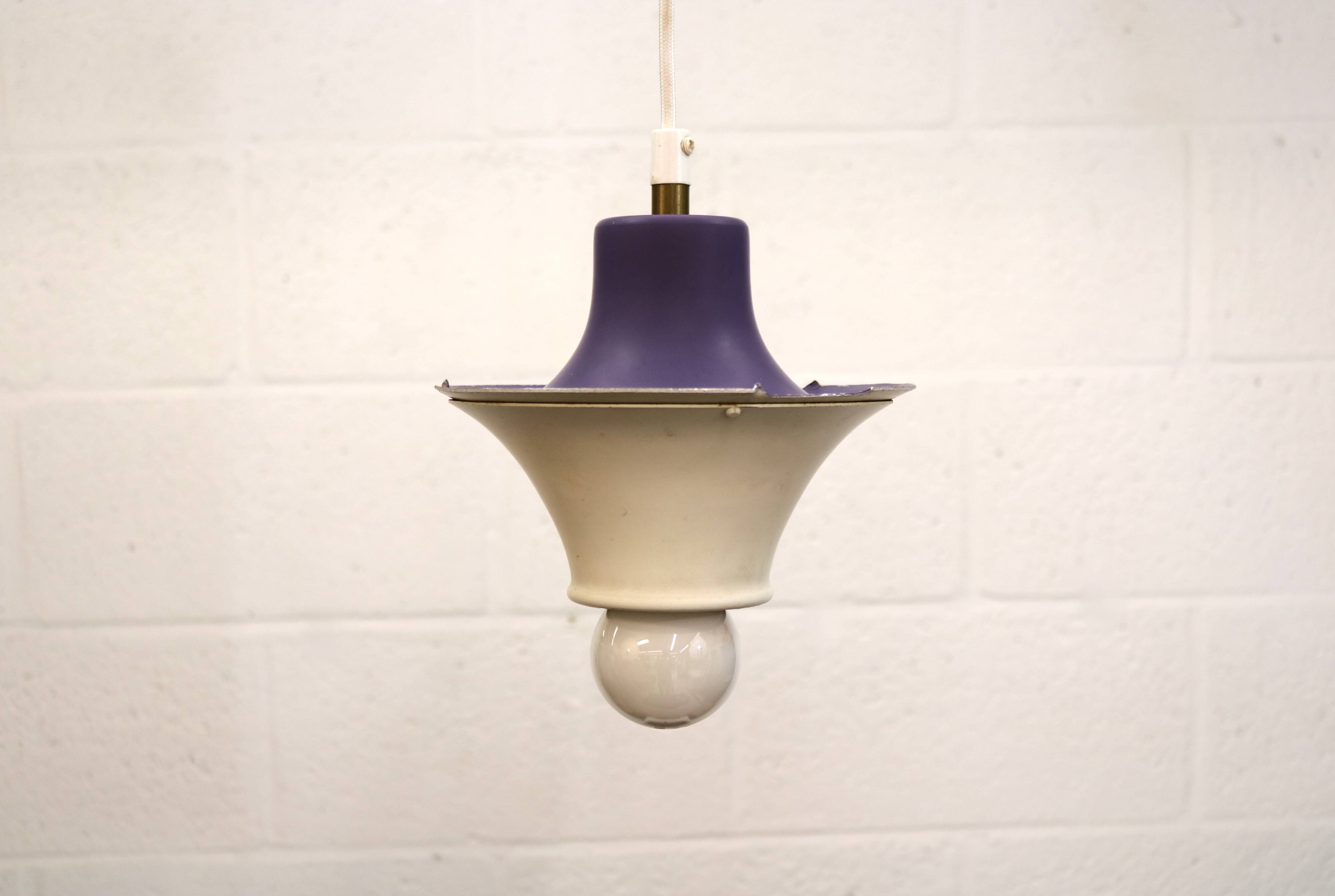 Vintage Louis Poulsen PH5 Pendant Lamp – Original Purple Edition