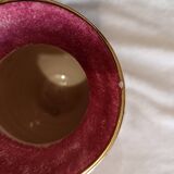 Pearl earthenware vase