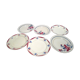 Six plates flat Luneville mismatched