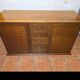 Vintage oak enfilade from the 1960s.