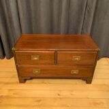 Officer's commode by REH Kennedy for Harrods London, Great Britain, mid-20th century