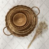 Wall composition vintage baskets