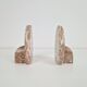 Vintage Art Deco Marble Bookends, France, 1930s, Set of 2
