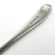 Scandinavian salt spoon, silver-plated brass, Sweden, 1930s