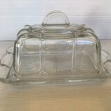 Old art deco bell butter dish