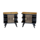 Pair of vintage bedside