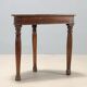 Half-moon console in walnut - Italy 19th century