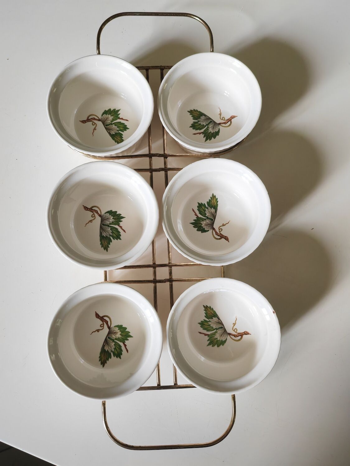 Ramekins Villeroy and Boch with their servant