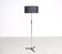 Vintage metal floor lamp with star base, 1960s