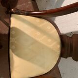 Suite de six chaises gondoles en acajou de style Empire XX siècle