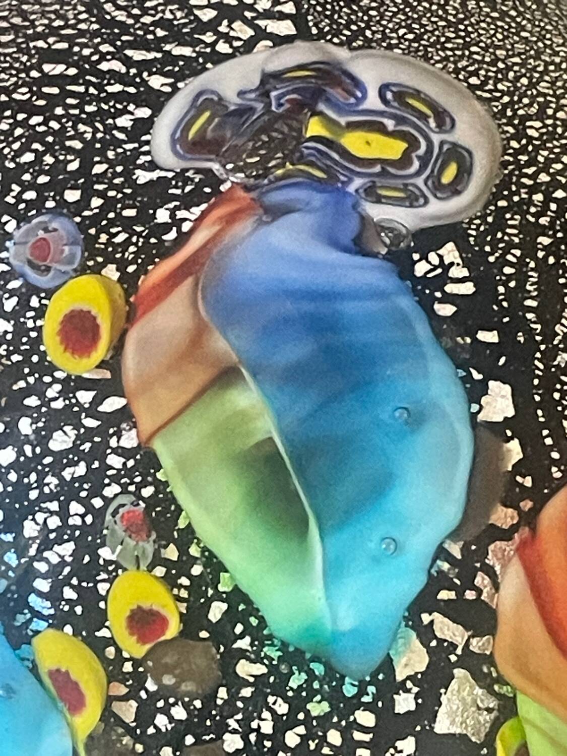 Murano millefiori vase circa 1950