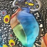 Murano millefiori vase circa 1950