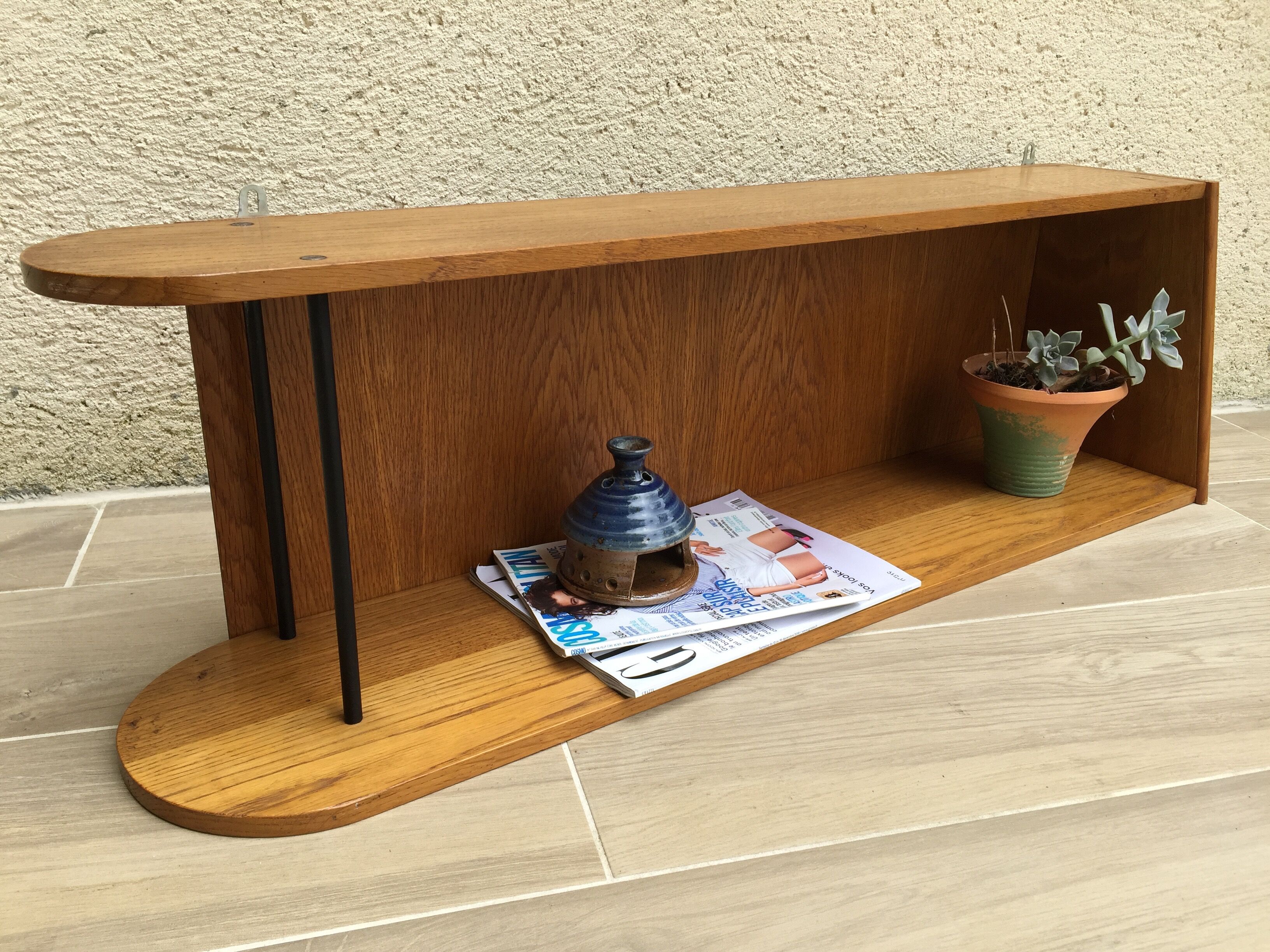 Vintage wall shelf