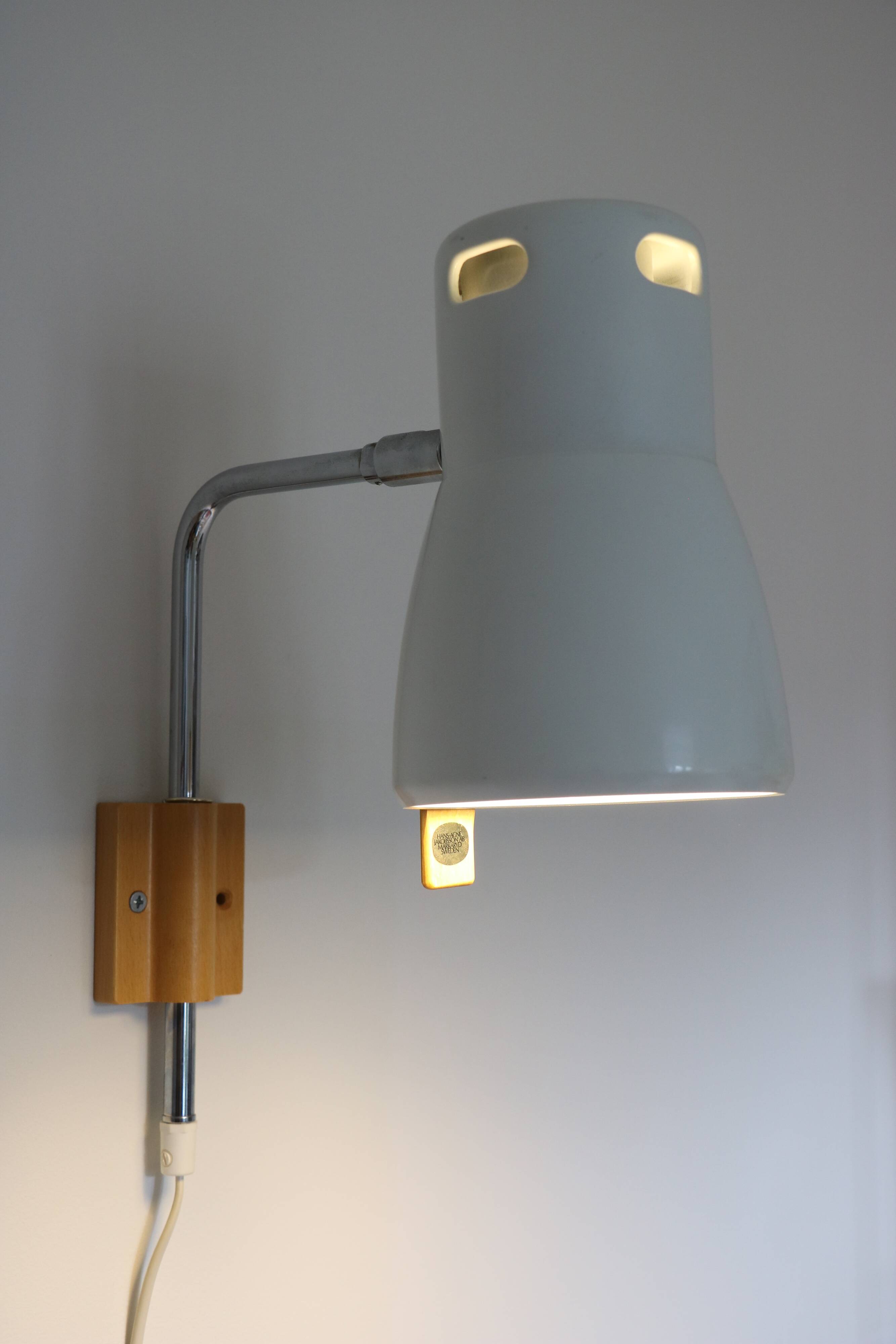 Wall lamp Hans-Agne Jakosson for AB Markaryd, 1970