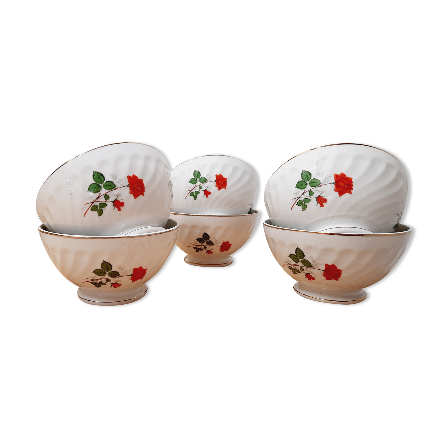 Set 6 bowls Sarreguemines