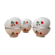 Set 6 bowls Sarreguemines