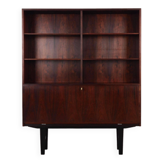 Rosewood bookcase, Danish design, 1970s, manufacture: Omann Jun