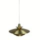 Danish scandinavian brass UFO pendant, 1970s