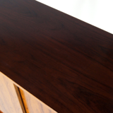 Vintage Danish retro hi-fi furniture in rosewood