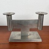 Minimalist chandelier model 551 in German tin by Karl Raichle for Meersburg, 1930s, set of 2.