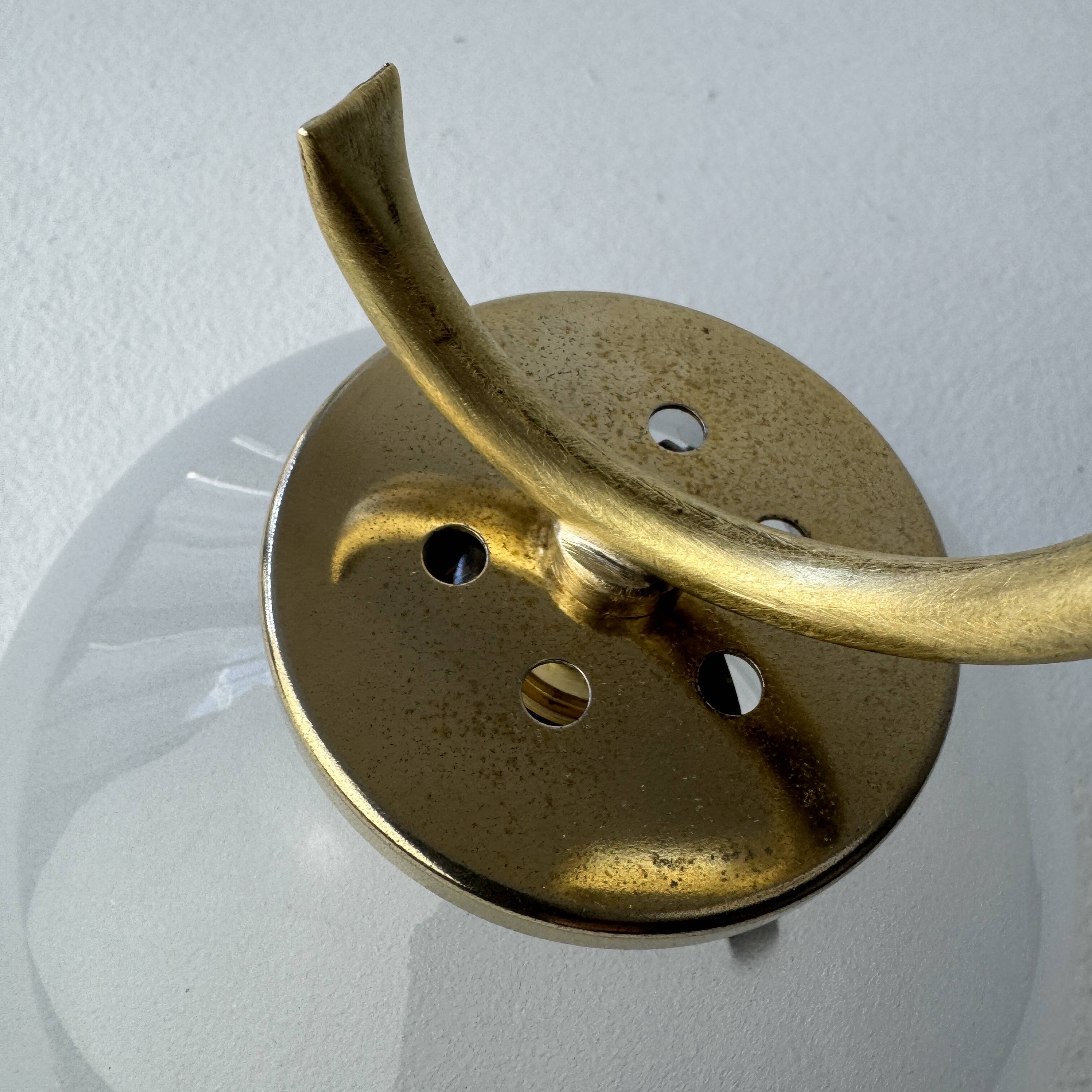 Applique ancienne vintage en verre