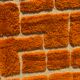 Clementine - Custom orange wool Berber rug