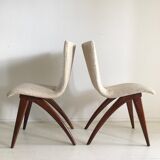 Four chairs, model Swing by CJ van Os Culemborg