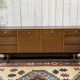 1970s English enfilade in mahogany