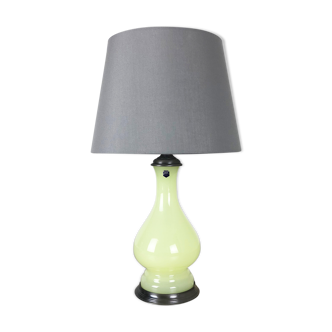 Murano glass "lime" table light by Cenedese Vetri, 1960s