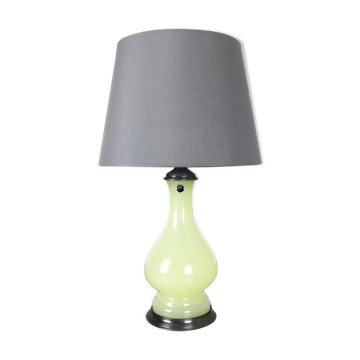 Murano glass "lime" table light by Cenedese Vetri, 1960s