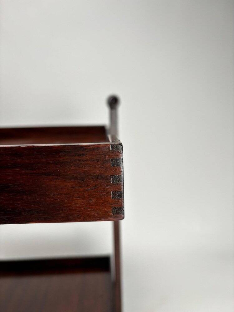 CR20 Wooden Bar Trolley by Franco Albini for Poggi, 1958