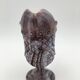 Old verse in marbled fair opaline, purple and white, Vallerysthal - Circa 1910