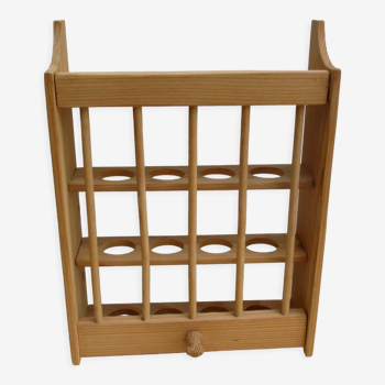 Storage shelf for eggs and spices