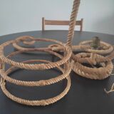 Rope wall lamp