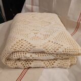 2 antique crocheted bedspreads