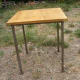 4 tables 1960 wood and metal