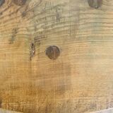 Oval side coffee table