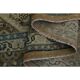 1970s Vintage Persian Handmade Wool Cotton Brown Area Rug 292x392